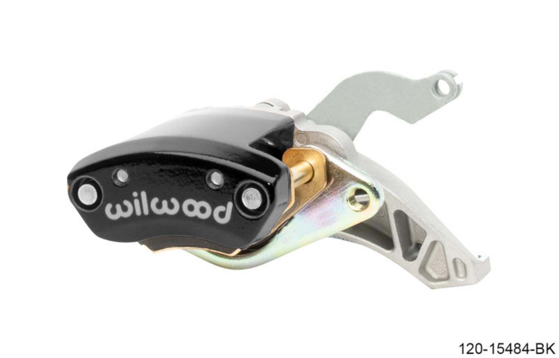Picture of Wilwood Caliper - MC4 Mechanical Right Hand - Black 1-19in Piston 1-10in Rotor - Black
