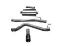 Picture of Corsa 20-25 Jeep Gladiator JT 3-6L Single Side Exit Cat-Back Exhaust System w- Single 4in Black Tip
