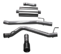Picture of Corsa 20-25 Jeep Gladiator JT 3-6L Single Side Exit Cat-Back Exhaust System w- Single 4in Black Tip