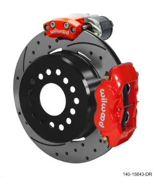 Picture of Wilwood EPB-FDLI Rear Kit 12-19in- Big Ford - SRP, Red
