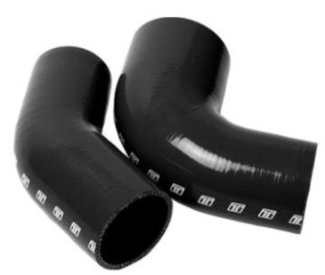 Picture of Turbosmart 45 Reducer Elbow 2-75in-3-00in - Black