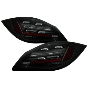 Picture of Spyder Porsche 987 Cayman 09-12 - Boxster 09-12 LED Tail Lights - Sequential Signal - Smoke