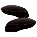 Picture of Spyder Porsche Cayenne 958 11-14 LED Tail Lights - Sequential Signal - Red Smoke