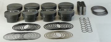 Picture of Mahle MS Piston Set GM LS 384ci 3-908in Bore 4in Stroke 6-125in Rod -927 Pin -14cc 10-1 CR Set of 8