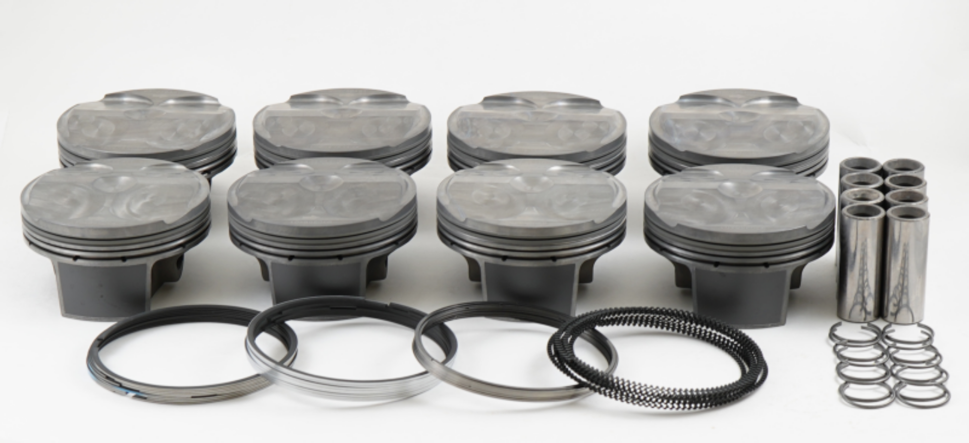 Picture of Mahle MS Piston Set of 8 Ford 5-2L Voodoo 315cid 3-710in Bore 3-661 Stk 5-9 Rod -827 Pin 7-8cc 12CR