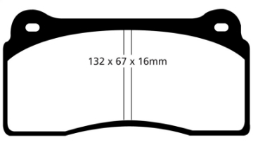 Picture of EBC 99-03 Aston Martin DB7 5-9 Bluestuff Front Brake Pads