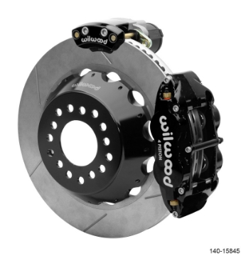 Picture of Wilwood Narrow Superlite 4R Rear P-Brk Kit 14-00in Rotor Big Ford New Style 2-50in Offset