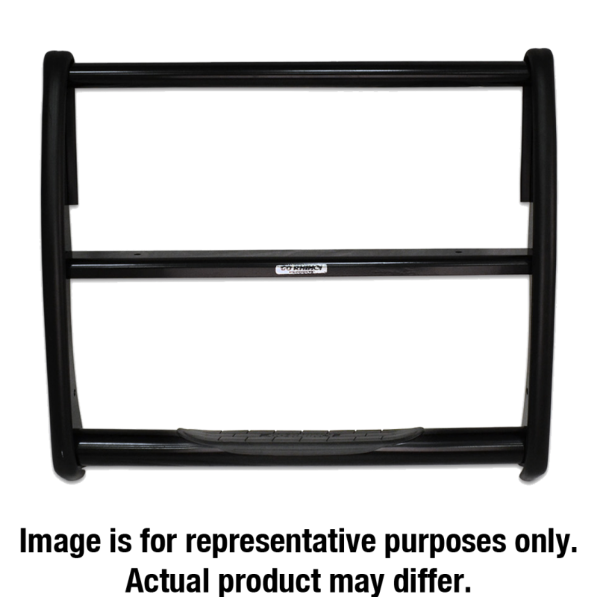 Picture of Go Rhino 08-14 Ford E-250-E-350 Econoline Van 3000 Series StepGuard - Black Grille Guard Only