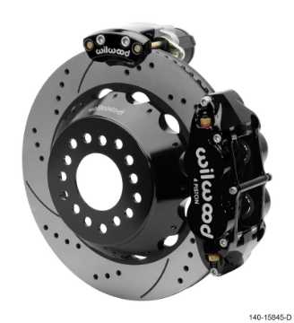 Picture of Wilwood Narrow Superlite 4R Rear P-Brk Kit 14-00in Rotor Big Ford New Style 2-50in Offset - SRP