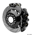 Picture of Wilwood Narrow Superlite 4R Rear P-Brk Kit AERO4 14in Rotor Big Ford New Style 2-5in Off - SRP