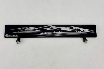 Picture of Kartboy Front Plate Delete w-Mountain Logo