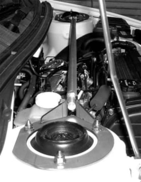 Picture of Cusco Strut Bar OS Front for 04-05 Mitsubishi Lancer Evolution VIII
