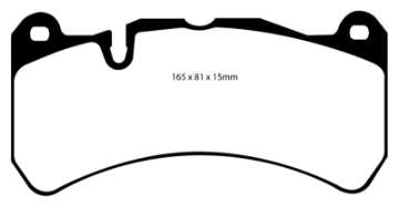 Picture of EBC 07-08 Ferrari 430 Scuderia 4-3 Bluestuff Front Brake Pads