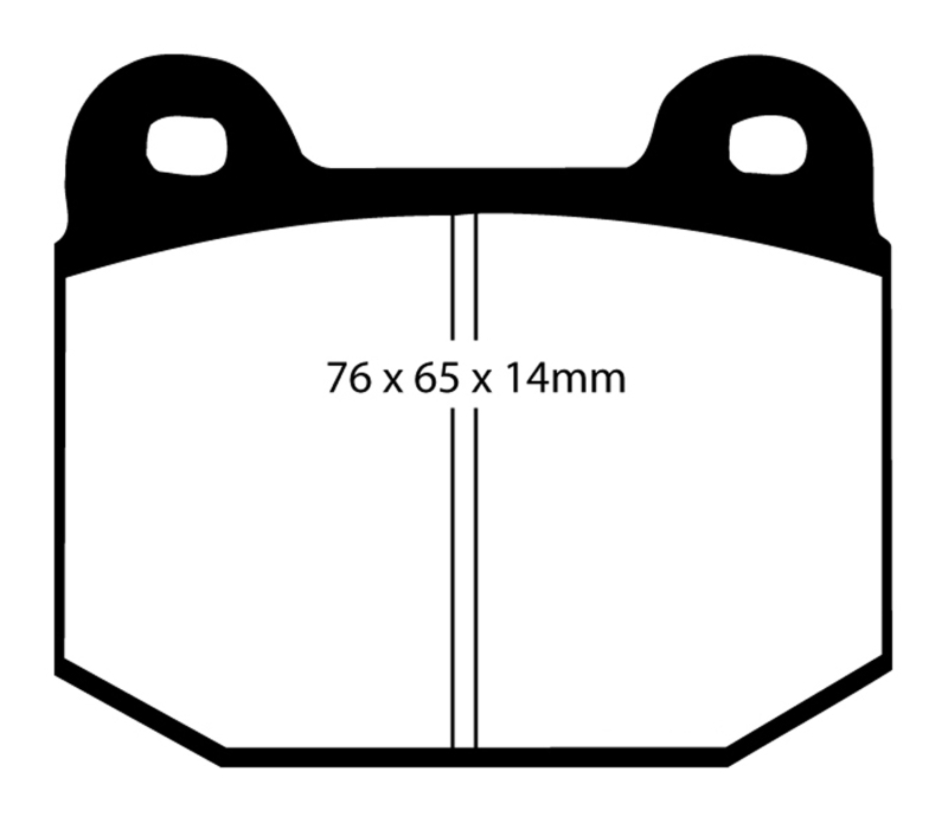 Picture of EBC 99-03 Mitsubishi Lancer Evolution 2-0 Turbo Bluestuff Rear Brake Pads