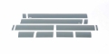 Picture of Putco 07-13 Chevy Silv Ext Cab 5-5ft Short Box - 6in Wide - 12pcs Black Platinum Rocker Panels