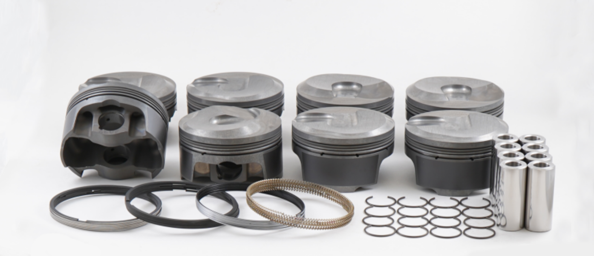 Picture of Mahle MS Chevrolet LS 5-3L 327cid 3-790in Bore x 1-324CH 3-622 Stroke 3-9cc 11-6 CR - Pist Set of 8