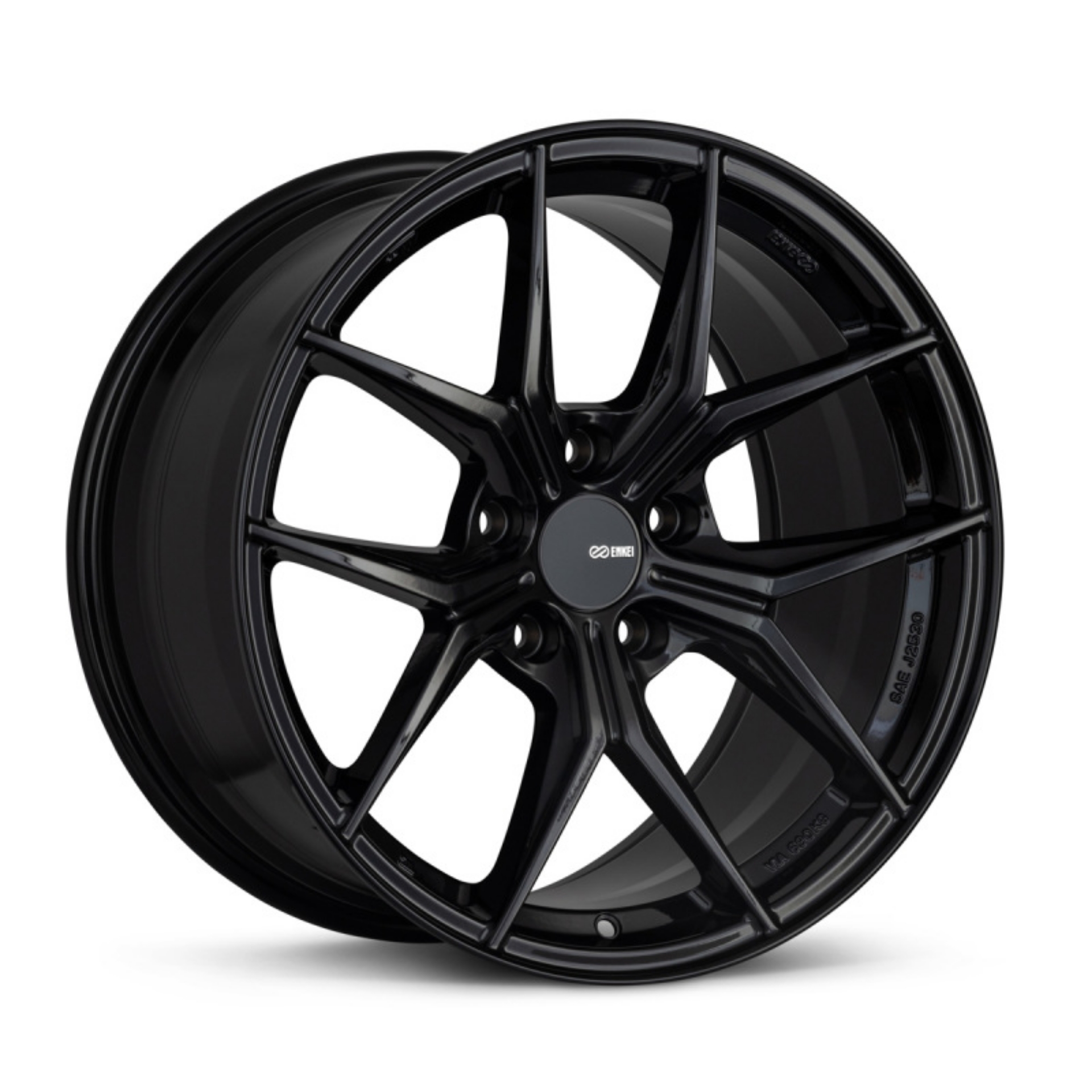 Picture of Enkei TSR-X 18x9-5 38mm Offset 5x114-3 BP Gloss Black Wheel