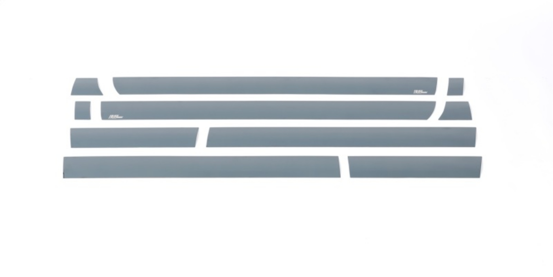 Picture of Putco 14-18 GMC Sierra LD Standard Cab - 8ft Bed 10pcs Black Platinum Rocker Panels