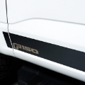 Picture of Putco 09-14 Ford F-150 Super Cab 6-5 Box w-o Flares - 7in - 10pcs Black Platinum Rocker Panels