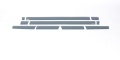 Picture of Putco 15-20 Ford F-150 Reg Cab 6-5ft - 4-25in Tall -10pcs Black Platinum Rocker Panels
