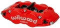 Picture of Wilwood Caliper-Forged Narrow Superlite 6R-R-H 1-75-1-25-1-25in Pistons 1-10in Rotor - Red