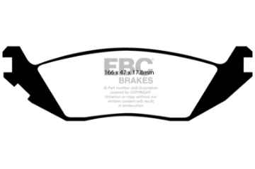 Picture of EBC 07-11 Jeep J8 2-8 TD Bluestuff Rear Brake Pads