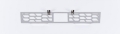 Picture of Putco 19-20 Ford Ranger w- Adaptive Cruise - Hex Shield - Polished SS Bumper Grille Inserts
