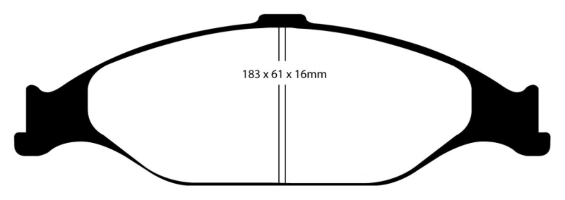 Picture of EBC 99-04 Ford Mustang 3-8 Bluestuff Front Brake Pads