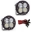 Picture of Baja Designs XL R Pro Series Driving Combo Pattern Pair LED Light Pods - Clear