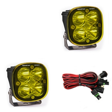 Picture of Baja Designs Squadron Sport Work-Scene Pair LED Light Pods - Amber