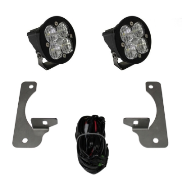 Picture of Baja Designs 13-16 Jeep JK Rubicon X-10th Anne-Hard Rock Squadron-R Pro LED Light Kit