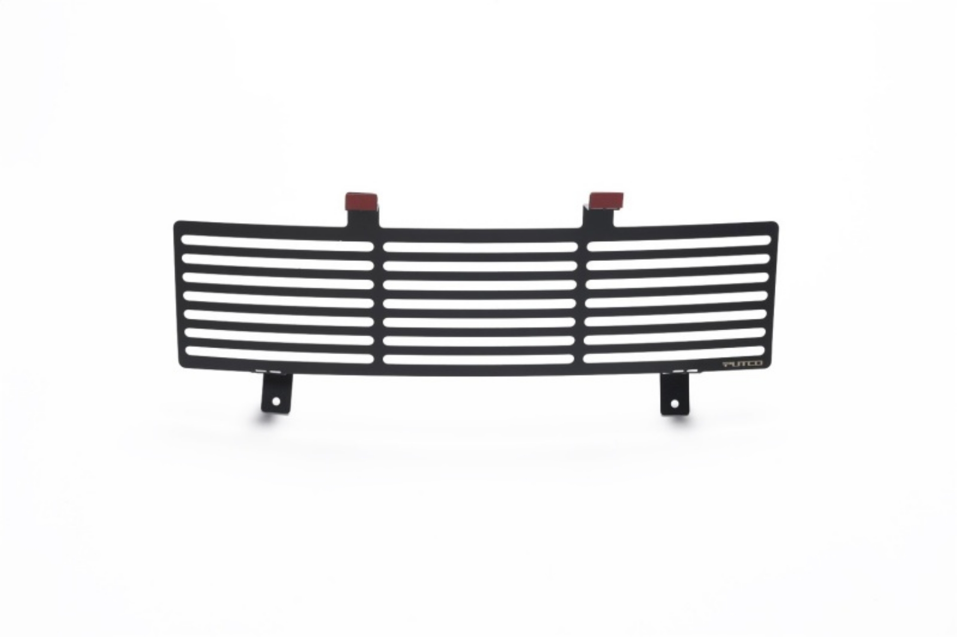 Picture of Putco 11-16 Ford SuperDuty - Stainless Steel Black Bar Design Bumper Grille Inserts