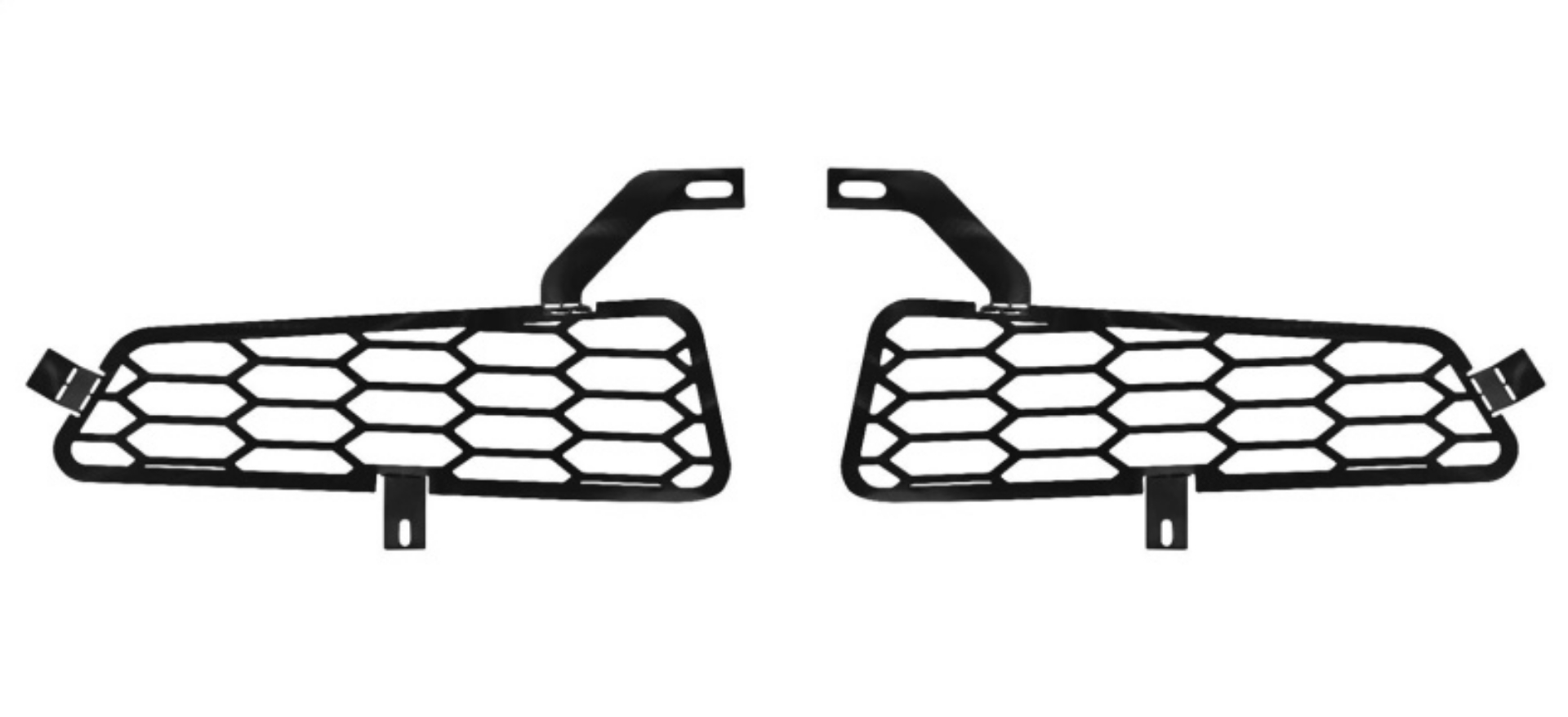 Picture of Putco 15-20 Ford F-150 Raptor - Hex Style - Black Bumper Grille Inserts