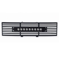 Picture of Putco 11-14 Ford F-150 - EcoBoost Bumper Grille Inserts - Black SS Bar and 10in Luminix Light Bar