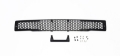 Picture of Putco 15-17 Ford F-150 - Stainless Steel Black Punch Design Bumper Grille Inserts