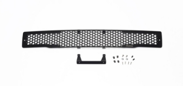 Picture of Putco 15-17 Ford F-150 - Stainless Steel Black Punch Design Bumper Grille Inserts