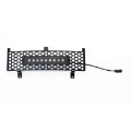 Picture of Putco 15-19 Chevy Silv HD SS Black Punch Design Bumper Grille Insert w- Curved Flush 10in Light Bar