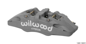 Picture of Wilwood DynaPro DP6 Lug Mount Anodized Alum- Caliper 1-62in-1-38in-1-38in Piston -38in Rotor - Left