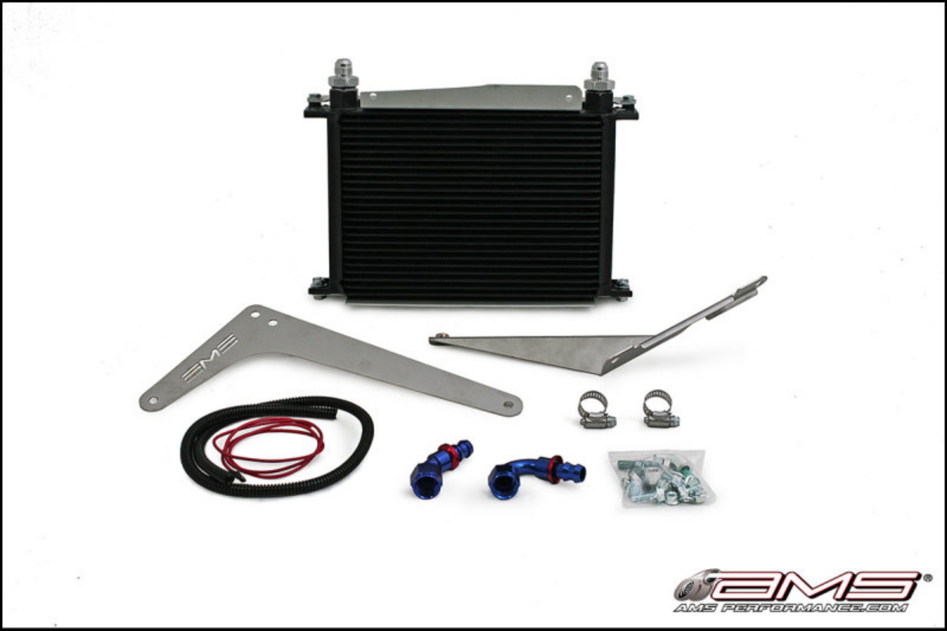 Picture of AMS Performance 08-15 Mitsubishi EVO X MR-Ralliart SST Transmission Oil Cooler Kit