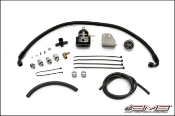 Picture of AMS Performance 08-15 Mitsubishi EVO X Fuel Pressure Regulator Kit - Black