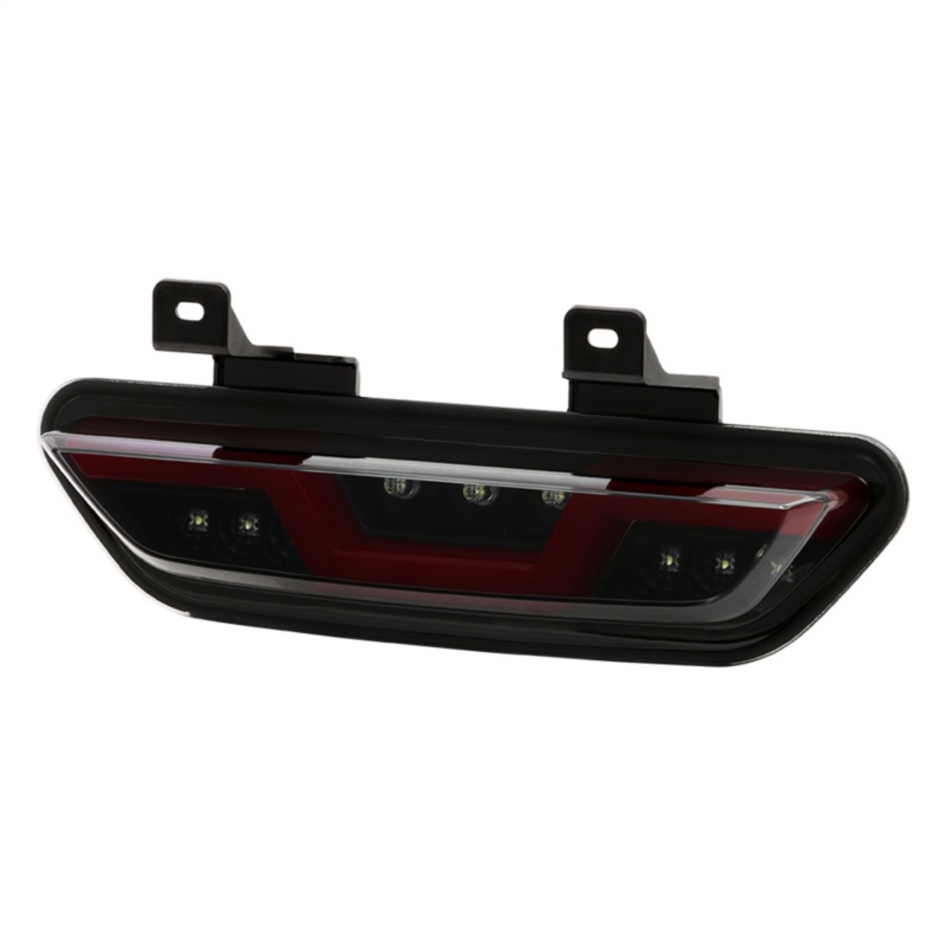 Picture of Spyder 15-16 Ford Mustang LED Reverse Lights - Black Smoke w- Red Bar ALT-YD-FM15RED-REV-BSM