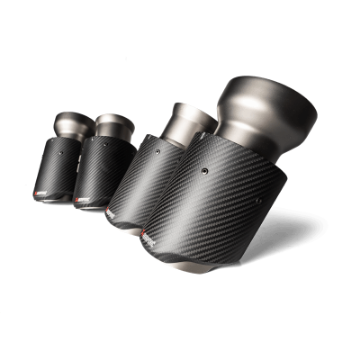 Picture of Akrapovic 19-20 BMW X4 M-X4 M Competition F98 Tail Pipe Set Carbon
