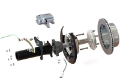Picture of Pedders 05-20 Toyota Tacoma 6 Lug Rear Brake Conversion Kit