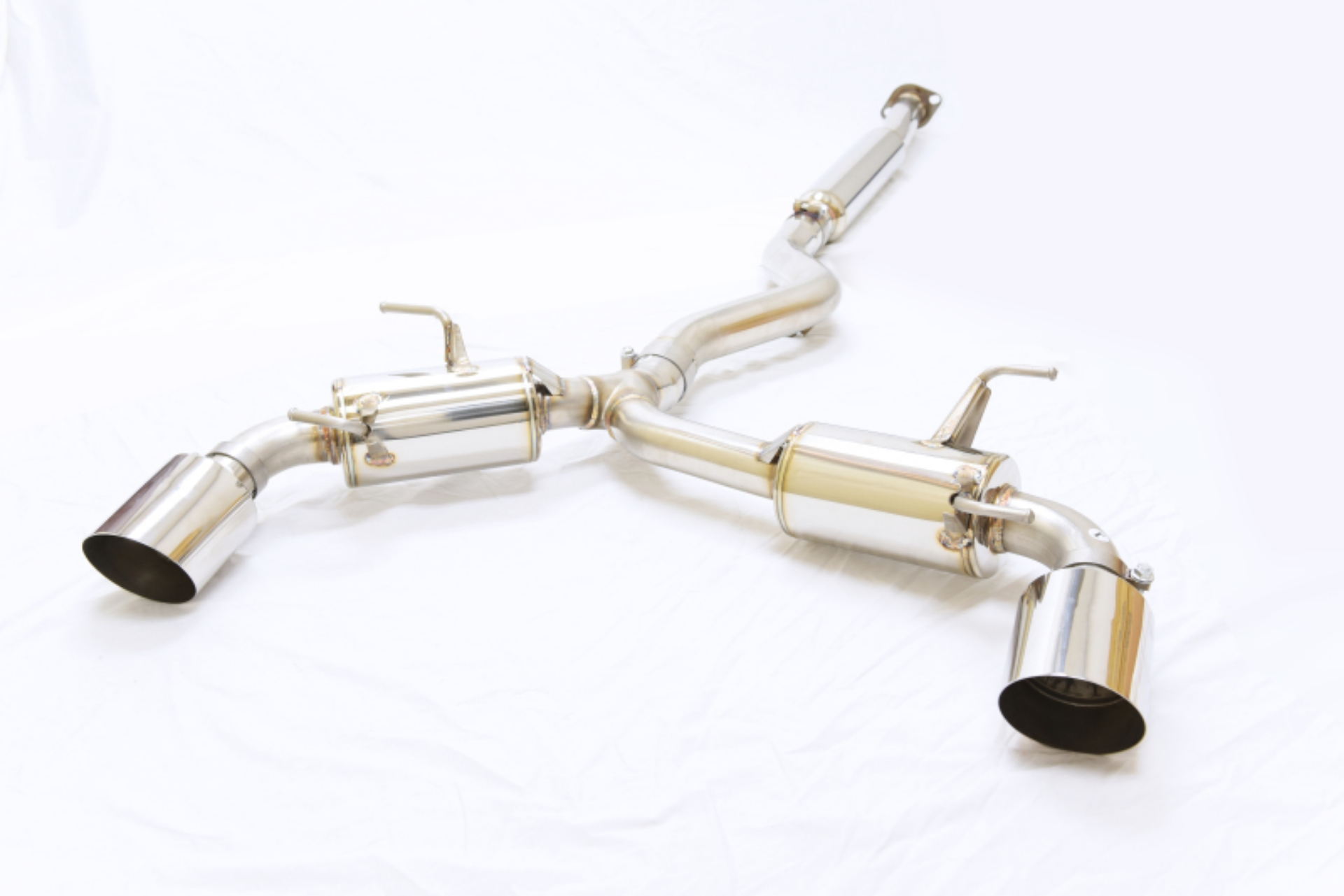 Picture of MXP 2013+ Subaru BRZ - 2017+ Toyota 86 SUS401 Comp RS Exhaust System w-Polished Tips