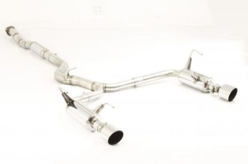 Picture of MXP 2014+ Subaru WRX Sedan VA Comp RS SUS401 Exhaust System w-Single Tip