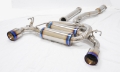 Picture of MXP 08-15 Mitsubishi Evolution 10 w-2 Section Pipes T304 SP Exhaust System w-Dual Exit