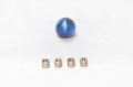 Picture of MXP Burned Titanium Round Shift Knob w-Insert
