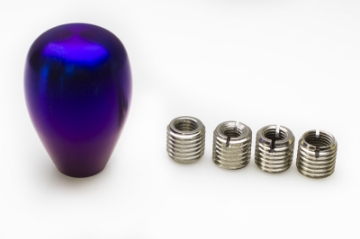 Picture of MXP Burned Titanium Tear Drop Shift Knob w-Insert