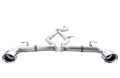 Picture of AWE Tuning 2020 Toyota Supra A90 Track Edition Exhaust - 5in Chrome Silver Tips