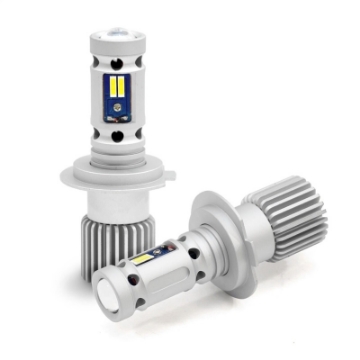 Picture of Putco Nitro 360 Fog Light Bulbs - White-Yellow - H7